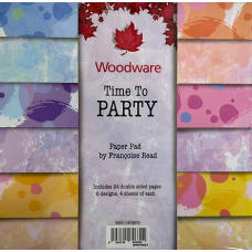 Woodware - Time To Party 8''x8'' Paper Pad