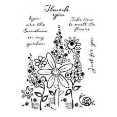 Woodware Clear Singles - Millefiori Garden