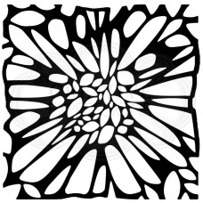 Woodware - Stencil - Flower Centre 