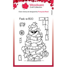 Woodware Clear Singles - Halloween Collection - Mummy Gnome