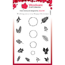 Woodware Clear Singles - Bubble Ornament Stamp