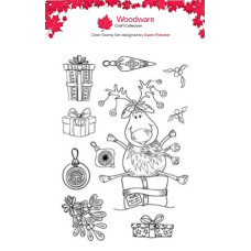 Woodware - Roxy A6 Clear Stamp Set By Gwen Fletcher