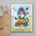 Woodware - Clear Singles - Garden Stroll  Stamp Set