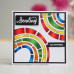 Woodware - Stencil - Rainbow