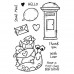Woodware Clear Singles - Snail Mail Stamp