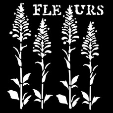 Woodware - Stencil - Fleurs