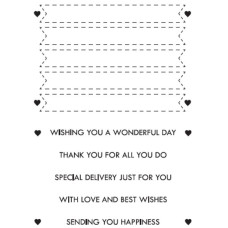 Julie Hickey Designs- 'Stitched Banner & Sentiments' Julie Hickey Designs- 'Stitched Banner & Sentiments'